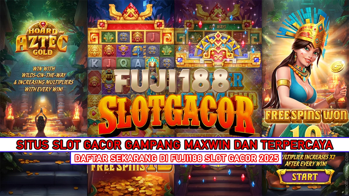 FUJI188 ✈️ Slot Gacor Onfire Hari Ini Gampang Maxwin Resmi Terpercaya