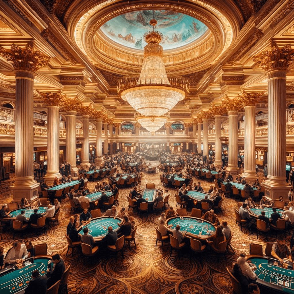 Immerse yourself in the grandeur of Caesars Palace, the legendary casino resort that has captivated visitors with its opulent history and iconic architecture.